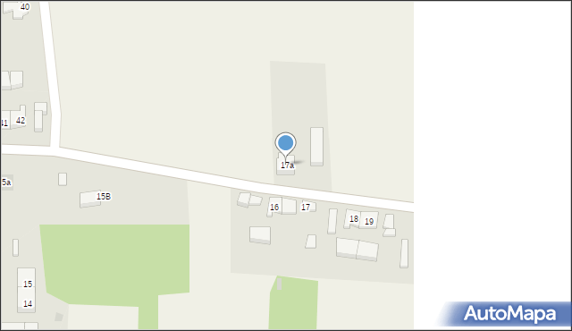 Kartlewo, Kartlewo, 17a, mapa Kartlewo