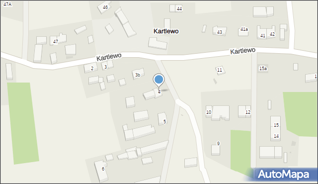 Kartlewo, Kartlewo, 4, mapa Kartlewo