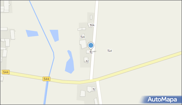 Karwacz, Karwacz, 51, mapa Karwacz