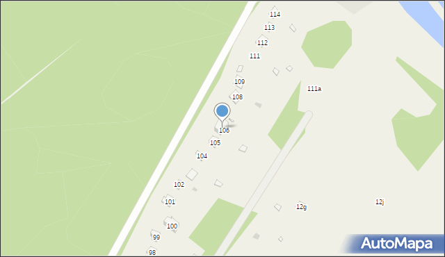 Karwik, Karwik, 106, mapa Karwik