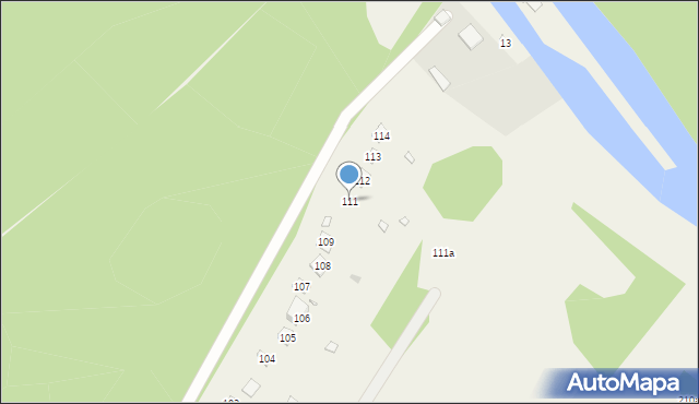 Karwik, Karwik, 111, mapa Karwik