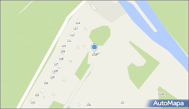 Karwik, Karwik, 111a, mapa Karwik