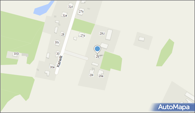 Karwik, Karwik, 29, mapa Karwik