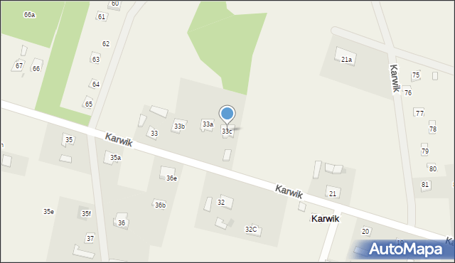 Karwik, Karwik, 33c, mapa Karwik