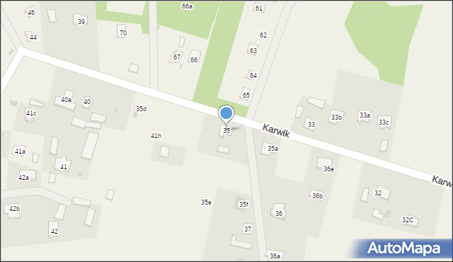 Karwik, Karwik, 35, mapa Karwik