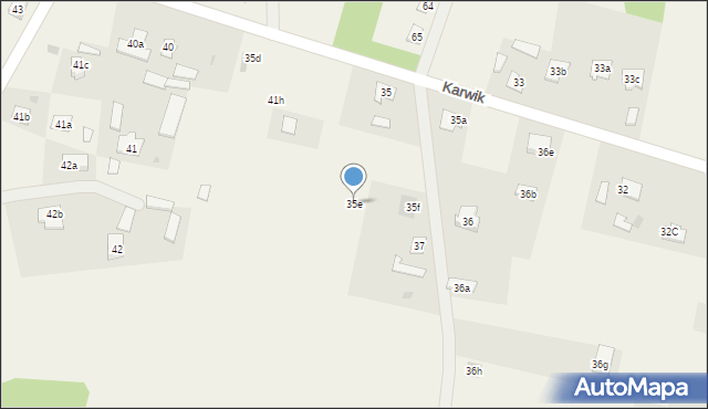 Karwik, Karwik, 35e, mapa Karwik