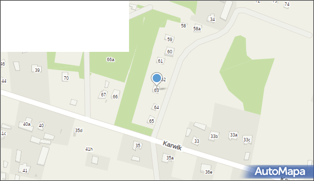 Karwik, Karwik, 63, mapa Karwik