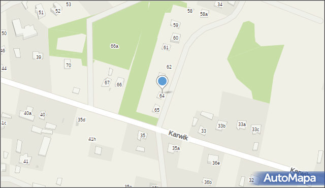 Karwik, Karwik, 64, mapa Karwik