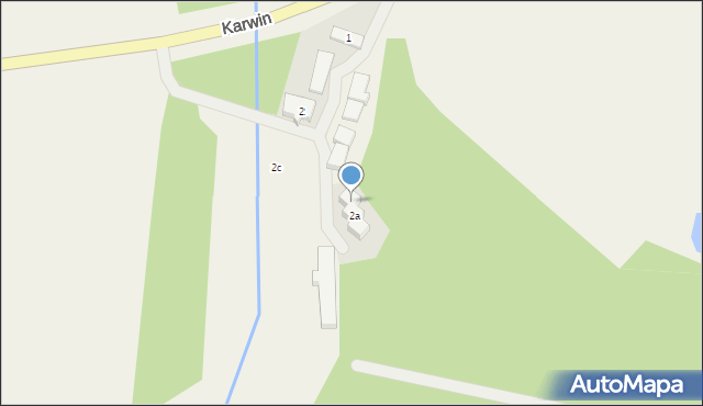 Karwin, Karwin, 2b, mapa Karwin