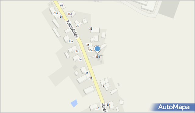 Karwiniec, Karwiniec, 35b, mapa Karwiniec