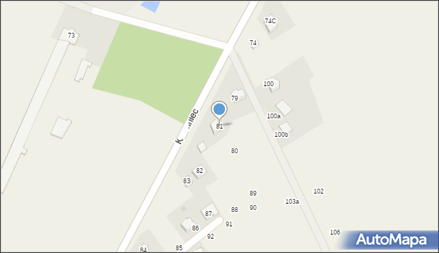 Karwiniec, Karwiniec, 81, mapa Karwiniec