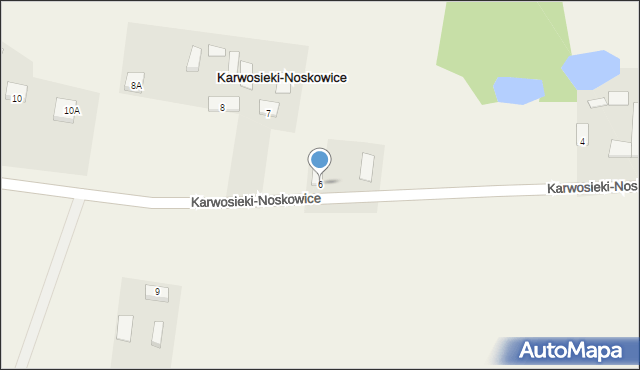 Karwosieki-Noskowice, Karwosieki-Noskowice, 6, mapa Karwosieki-Noskowice