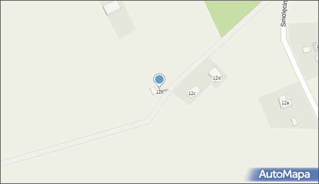 Karwowo, Karwowo, 12b, mapa Karwowo