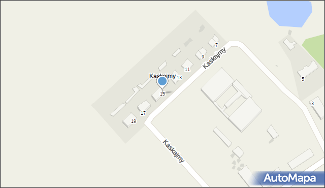 Kaskajmy, Kaskajmy, 15, mapa Kaskajmy