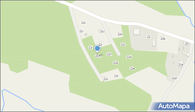 Kasparus, Kasparus, 21m, mapa Kasparus