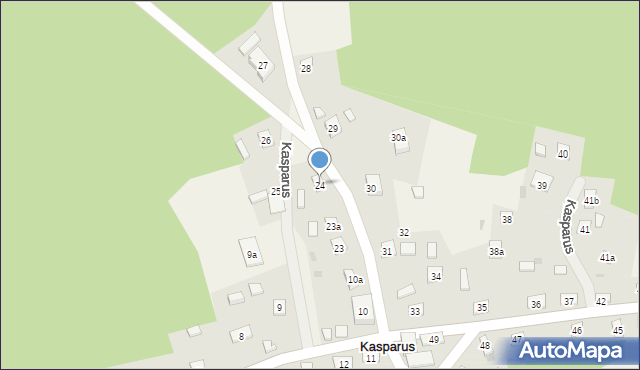 Kasparus, Kasparus, 24, mapa Kasparus