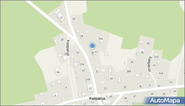 Kasparus, Kasparus, 30, mapa Kasparus