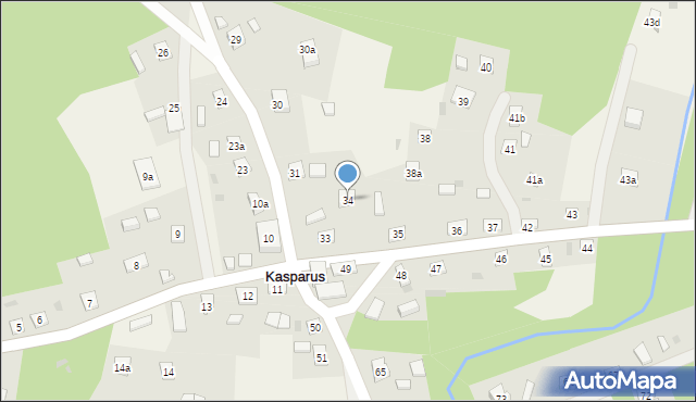 Kasparus, Kasparus, 34, mapa Kasparus