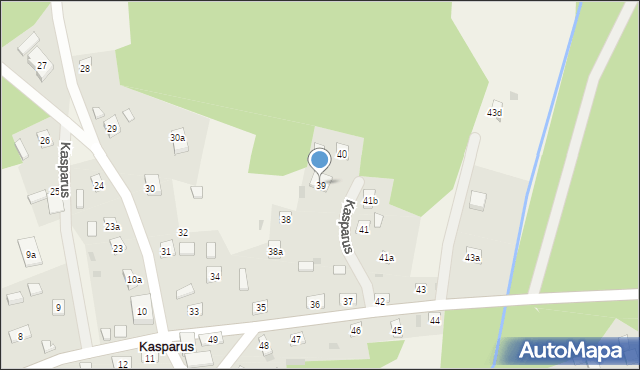 Kasparus, Kasparus, 39, mapa Kasparus