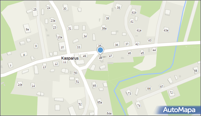 Kasparus, Kasparus, 48, mapa Kasparus