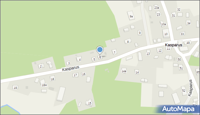 Kasparus, Kasparus, 6, mapa Kasparus