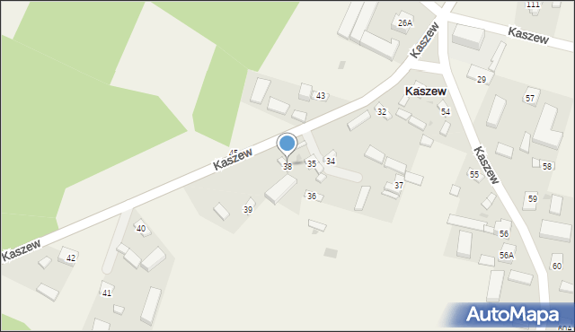 Kaszew, Kaszew, 38, mapa Kaszew