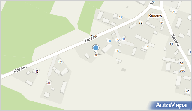 Kaszew, Kaszew, 39, mapa Kaszew