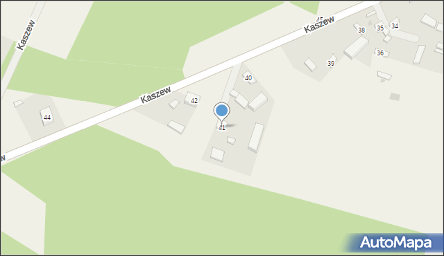 Kaszew, Kaszew, 41, mapa Kaszew