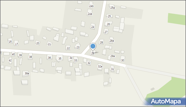 Kaszewice, Kaszewice, 29, mapa Kaszewice