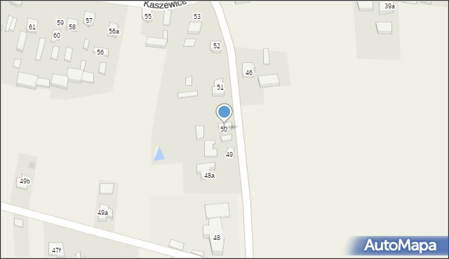 Kaszewice, Kaszewice, 50, mapa Kaszewice