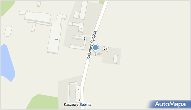 Kaszewy-Kolonia, Kaszewy-Kolonia, 7, mapa Kaszewy-Kolonia