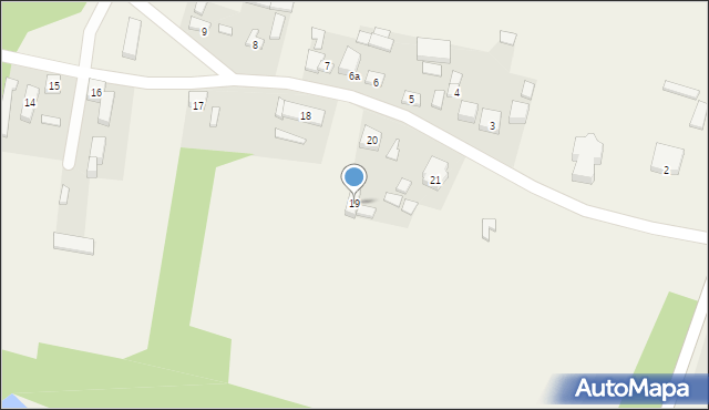 Kaszewy Kościelne, Kaszewy Kościelne, 19, mapa Kaszewy Kościelne