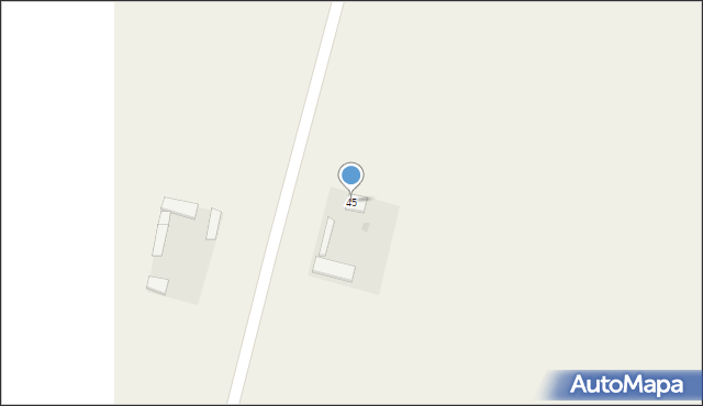 Kaszów, Kaszów, 45, mapa Kaszów