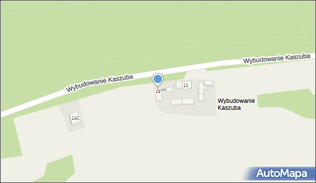 Kaszuba, Kaszuba, 14, mapa Kaszuba