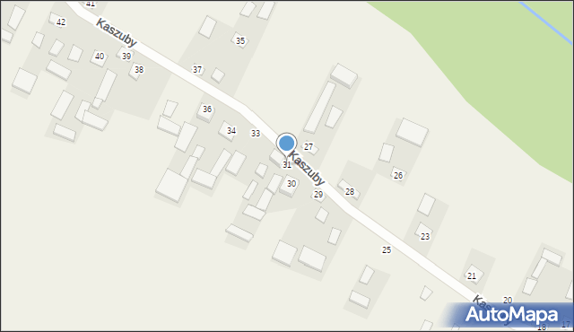 Kaszuby, Kaszuby, 31, mapa Kaszuby
