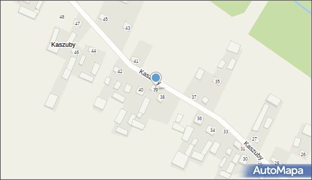 Kaszuby, Kaszuby, 39, mapa Kaszuby