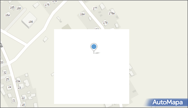 Kaszyce, Kaszyce, 191, mapa Kaszyce