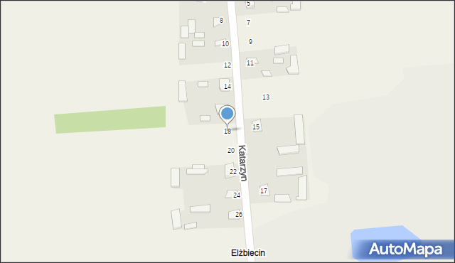 Katarzyn, Katarzyn, 18, mapa Katarzyn
