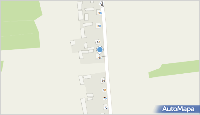 Katarzyn, Katarzyn, 64, mapa Katarzyn