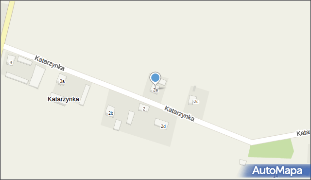 Katarzynka, Katarzynka, 2a, mapa Katarzynka