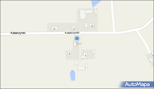 Katarzynki, Katarzynki, 17, mapa Katarzynki