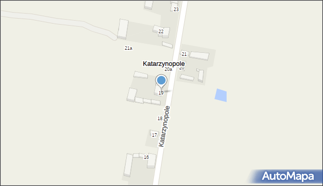 Katarzynopole, Katarzynopole, 19, mapa Katarzynopole