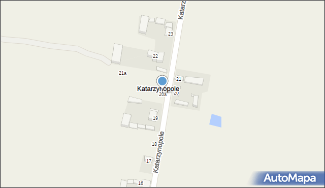 Katarzynopole, Katarzynopole, 20a, mapa Katarzynopole