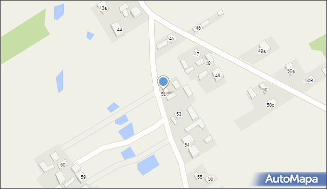 Katarzynów, Katarzynów, 51, mapa Katarzynów