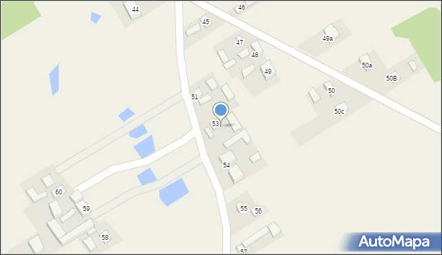 Katarzynów, Katarzynów, 53a, mapa Katarzynów