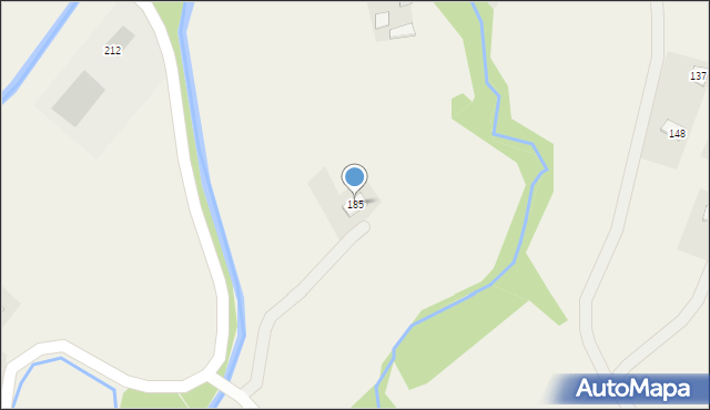 Kąty, Kąty, 185, mapa Kąty