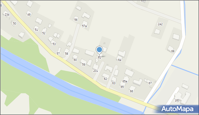 Kąty, Kąty, 61, mapa Kąty