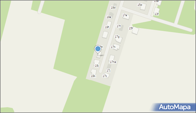 Kąty, Kąty, 19i, mapa Kąty