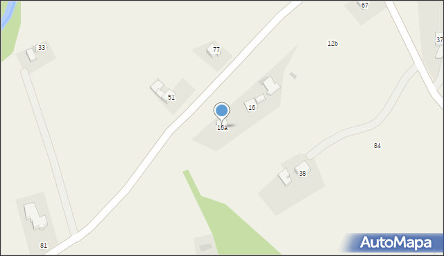 Kawec, Kawec, 16a, mapa Kawec