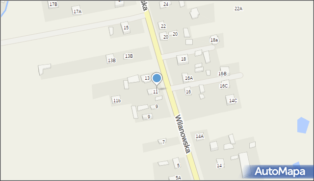 Kawęczyn, Kawęczyn, 11a, mapa Kawęczyn